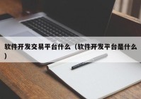 软件开发交易平台什么（软件开发平台是什么）